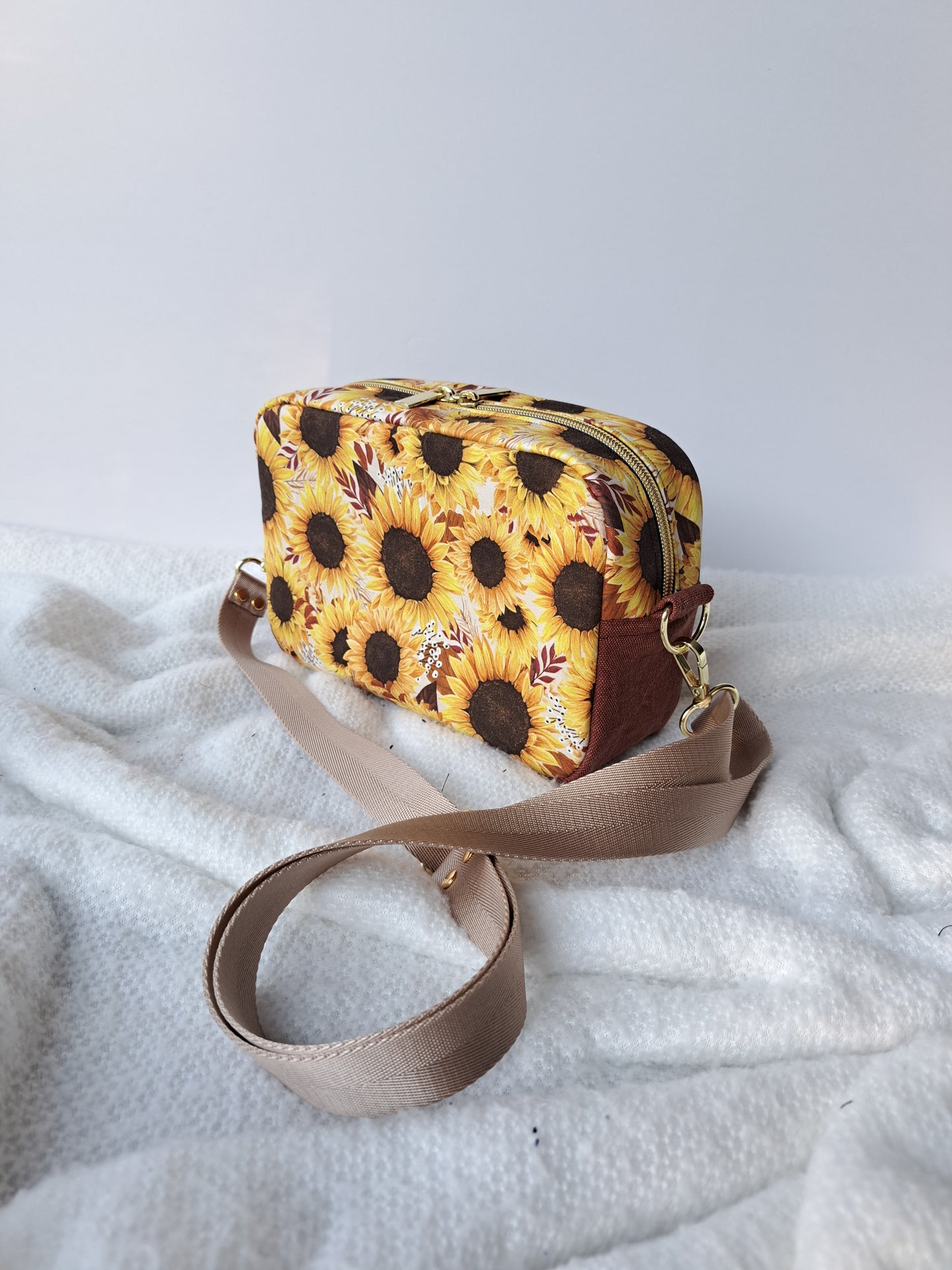 Sunflower Boxy Shoulder Bag