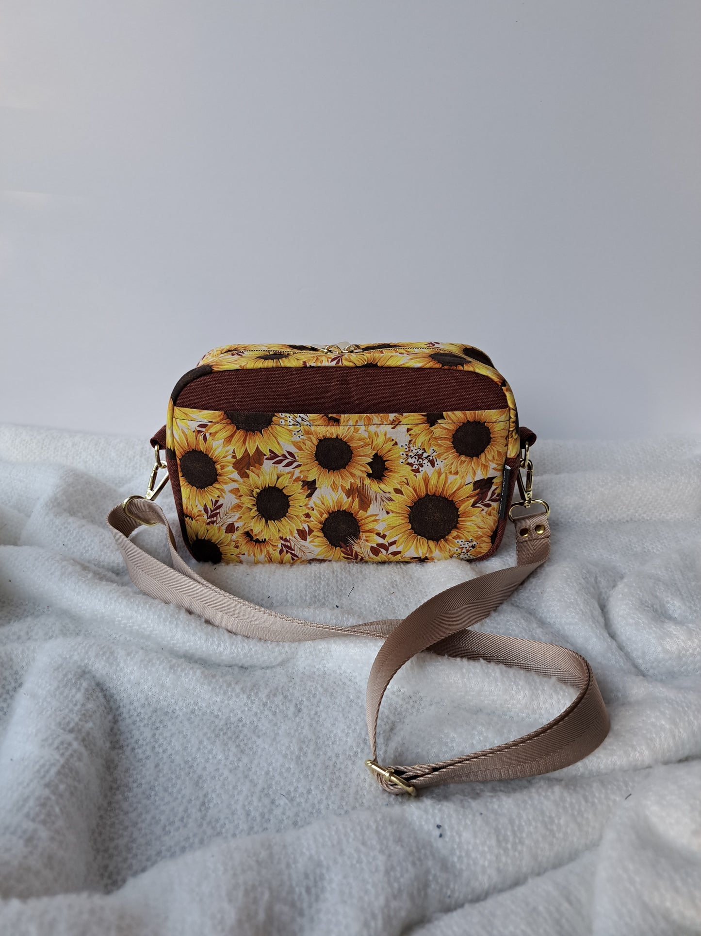 Sunflower Boxy Shoulder Bag