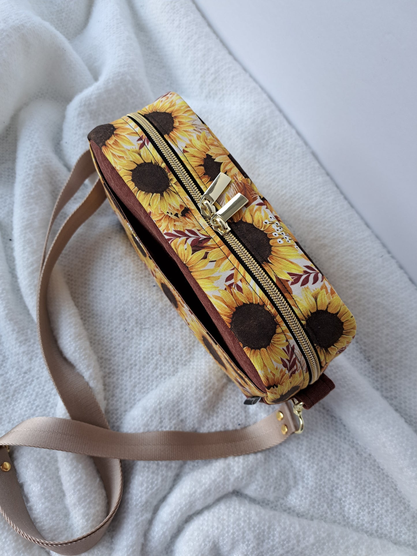 Sunflower Boxy Shoulder Bag