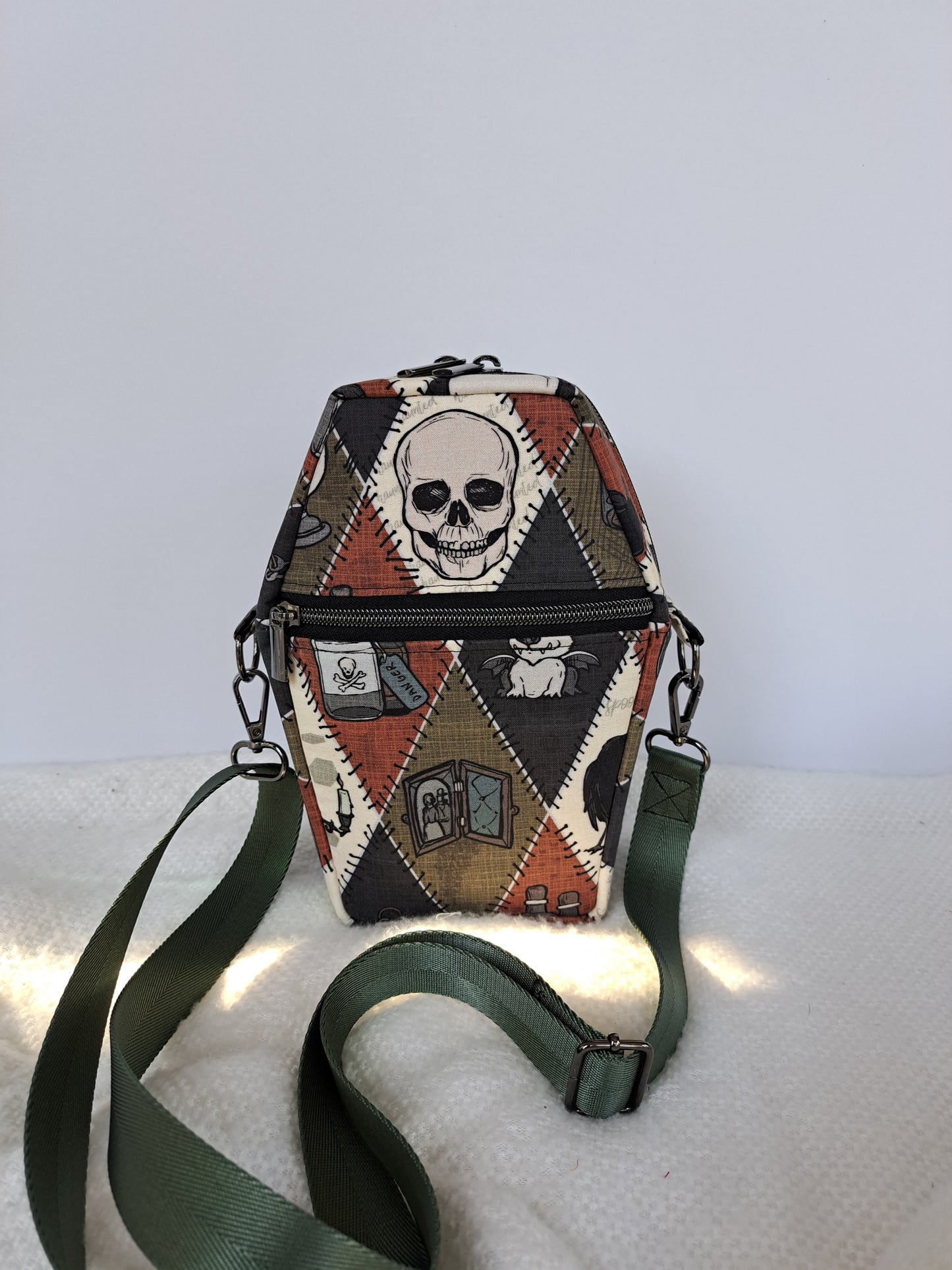 Spooky Coffin Shoulder Bag
