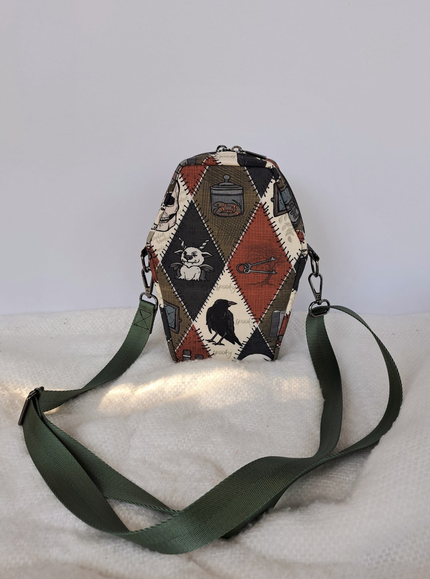 Spooky Coffin Shoulder Bag