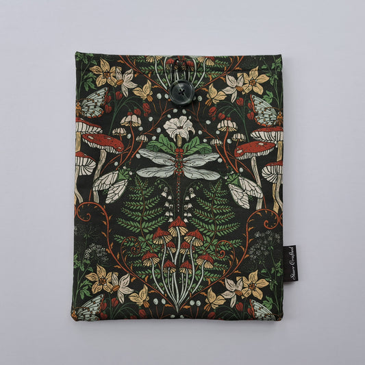 Dragonfly Forest Book Sleeve - Made to Order