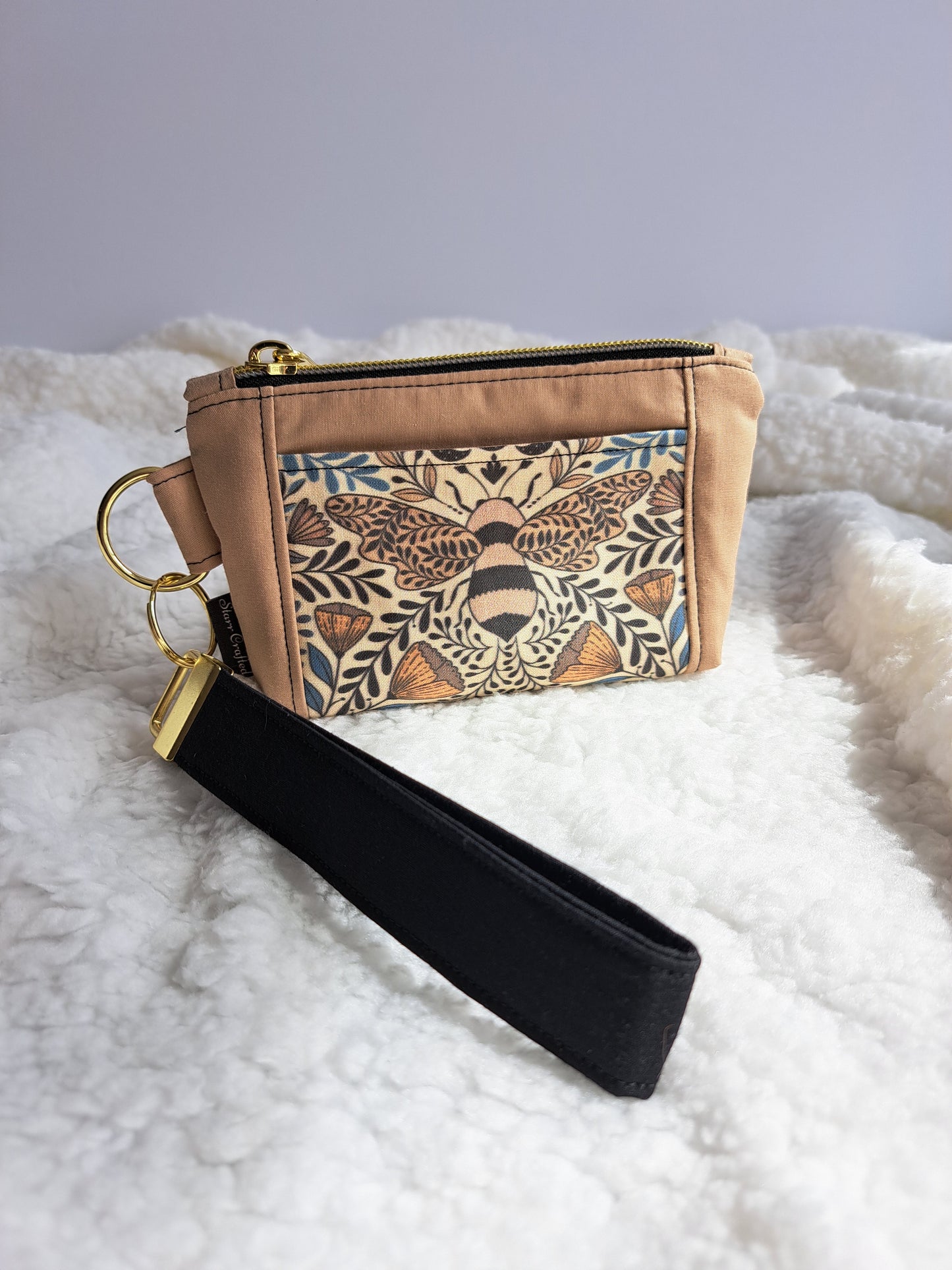 Bee Spirit Wristlet- Made to order