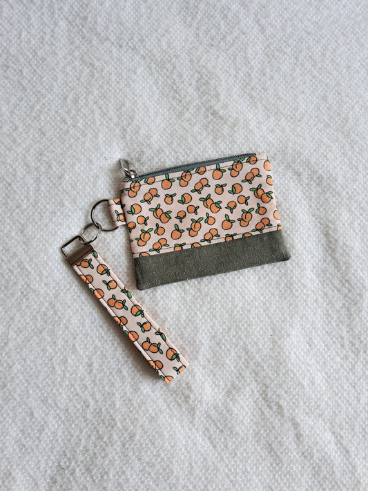 Baby Peaches Small Wristlet