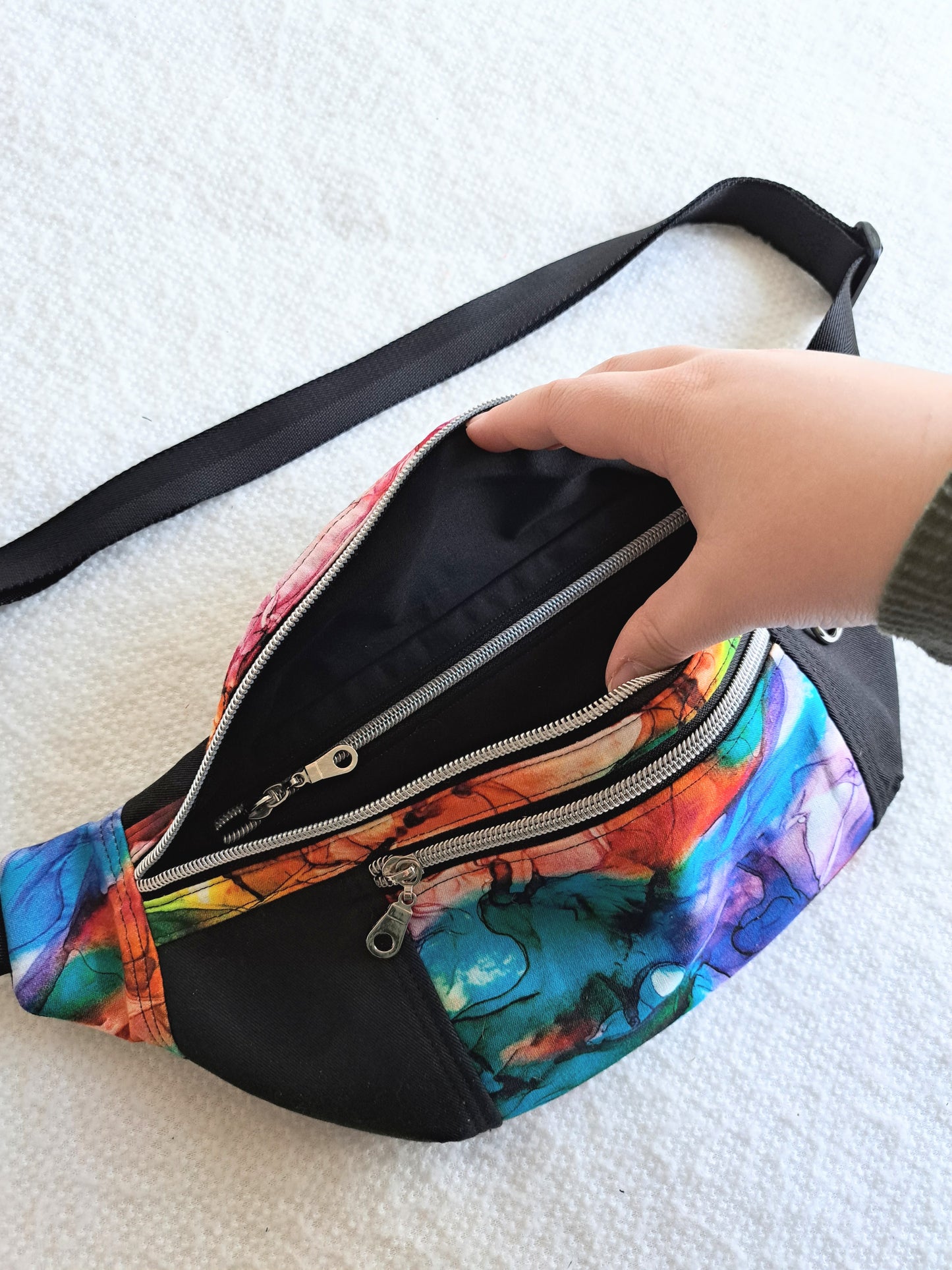 Rainbow Brigid Crossbody Bag