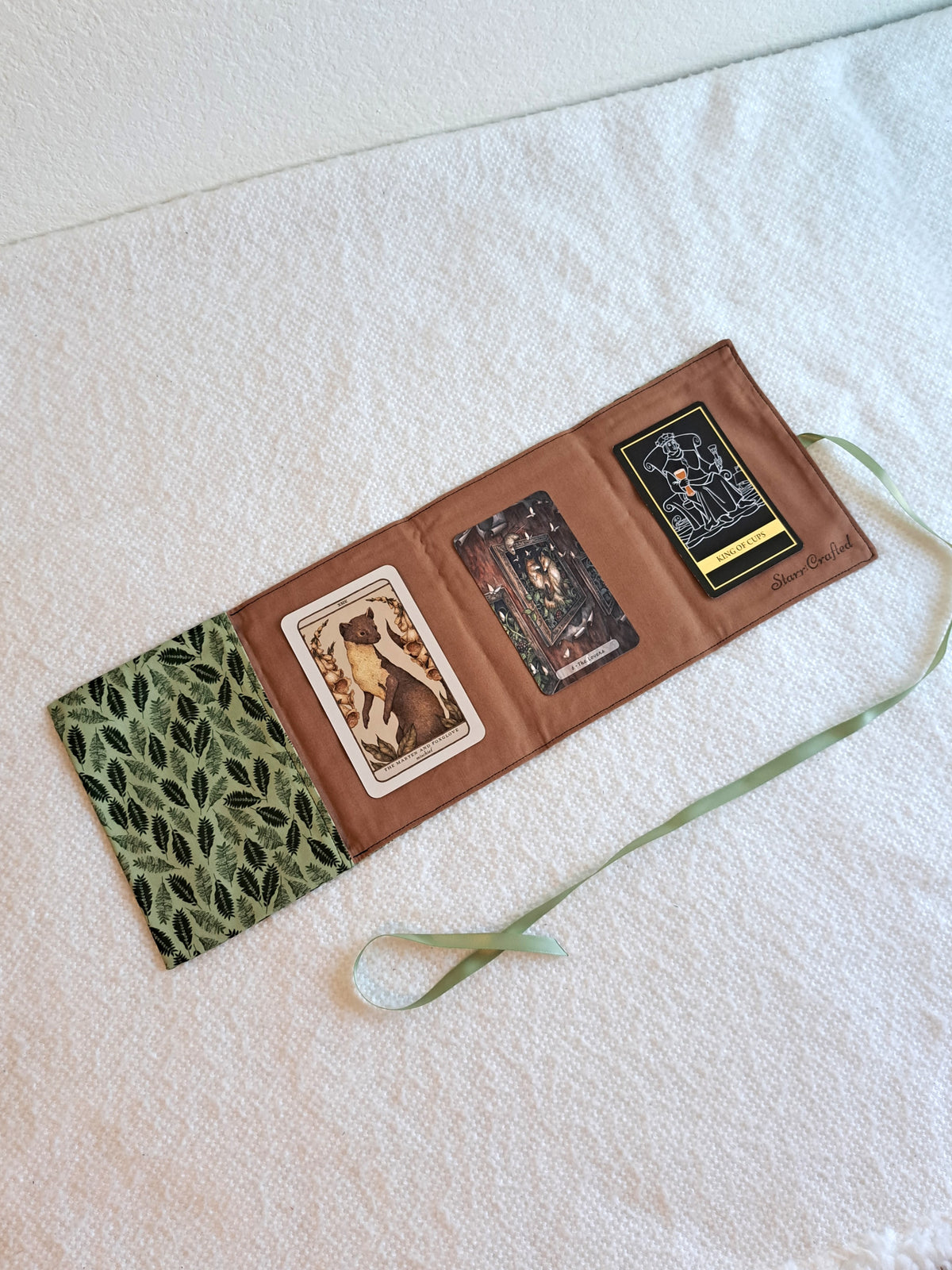 Fern Leaves Long Tarot Wrap