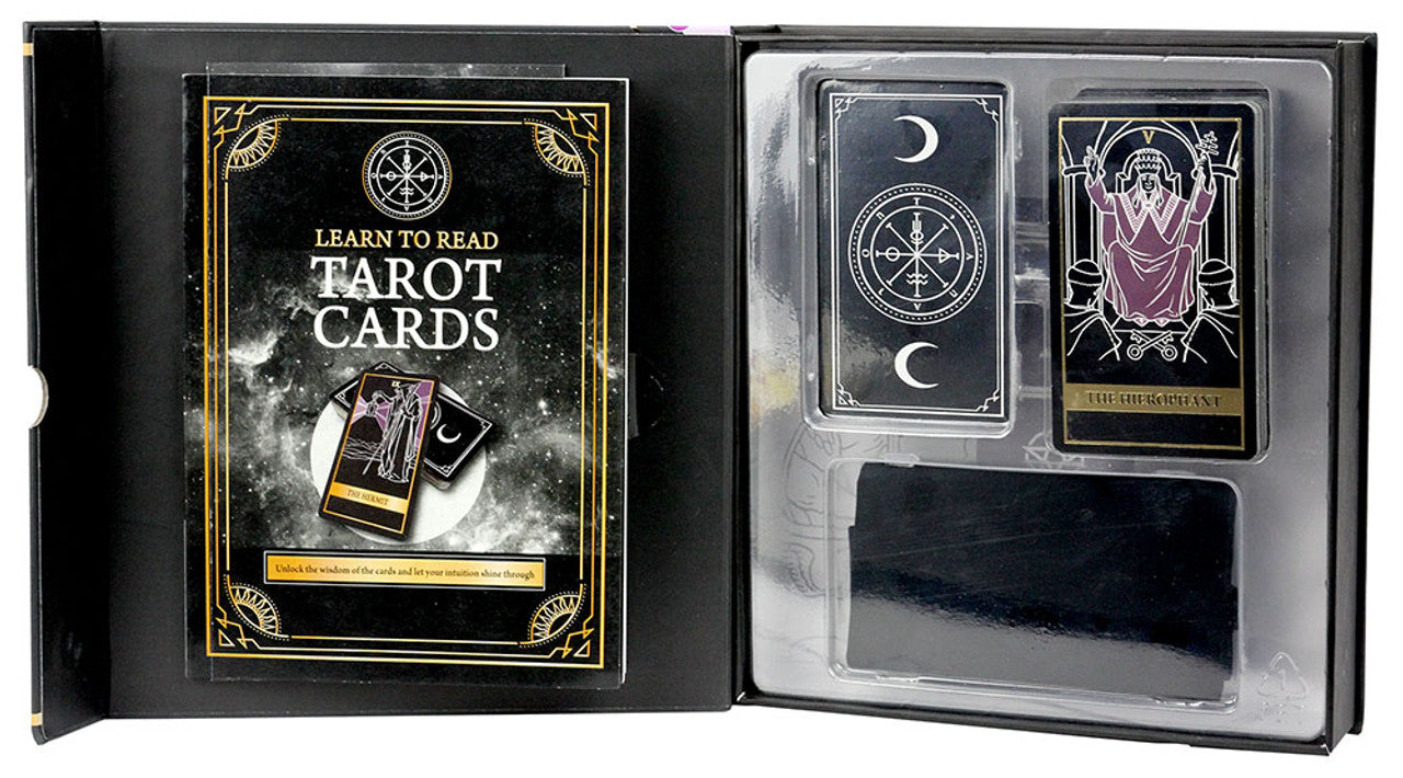 Black and Gold Tarot Deck